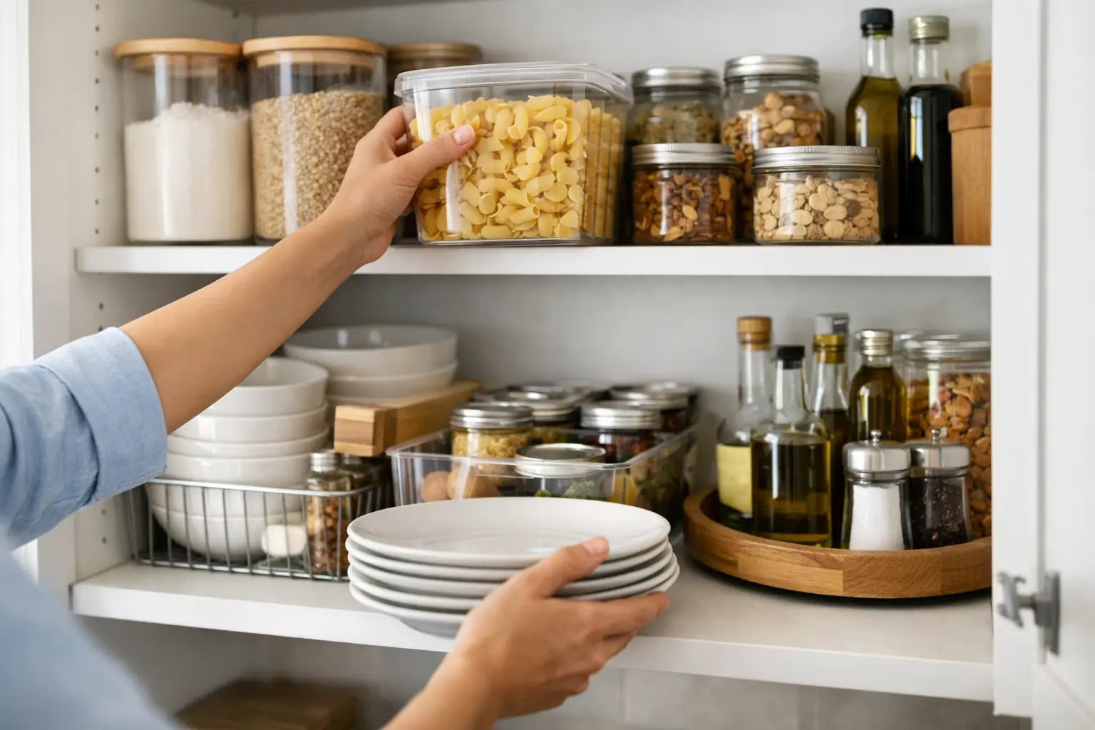 Organize Kitchen Cabinets Fast