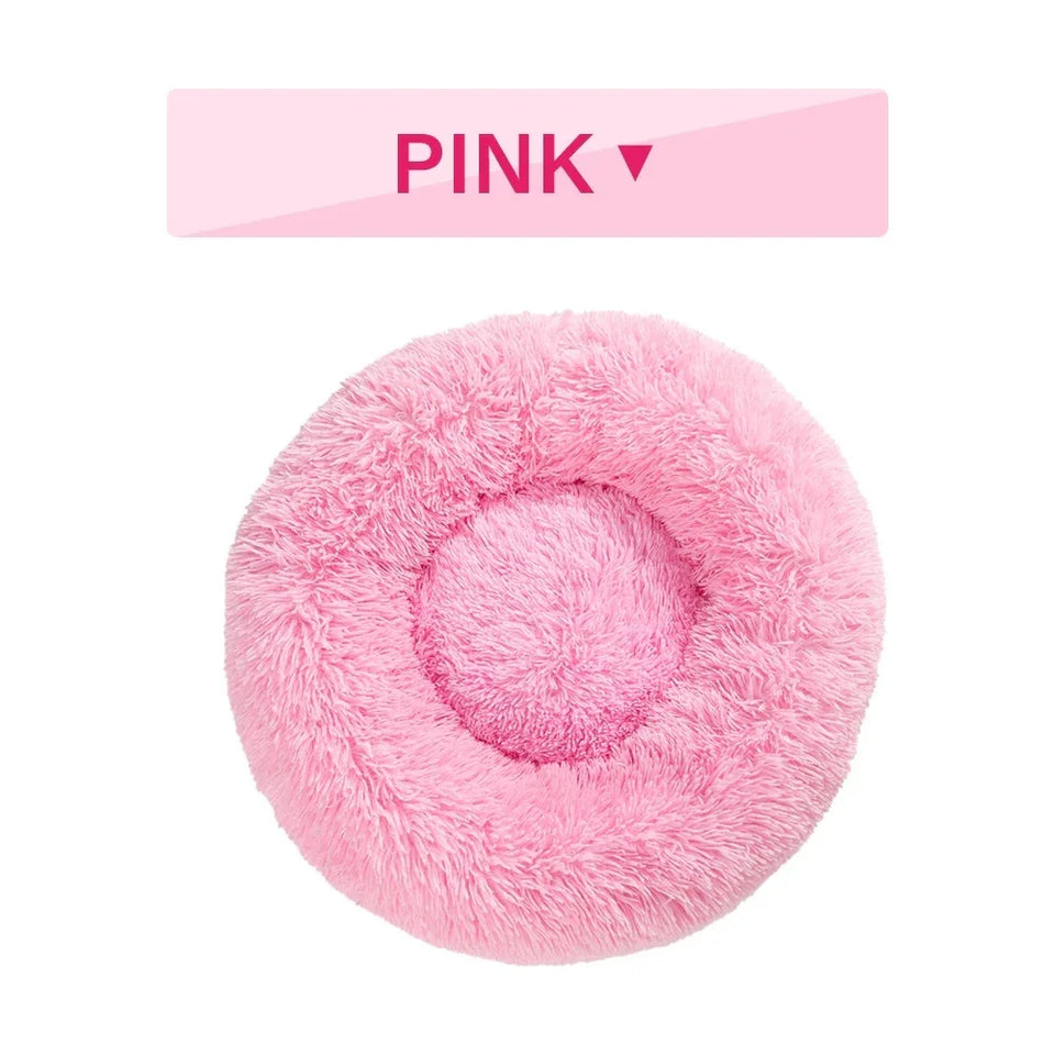Fluffy Donut Dog Bed - Sher's Boutique