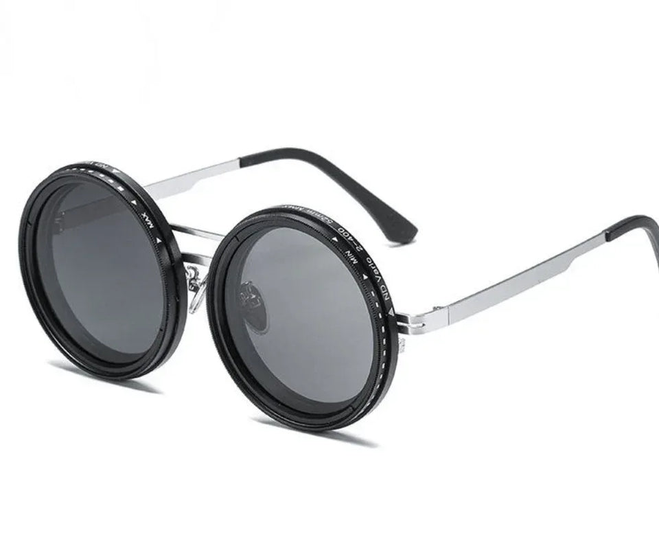 Round Metal Adjustable Glasses - Sher's Boutique