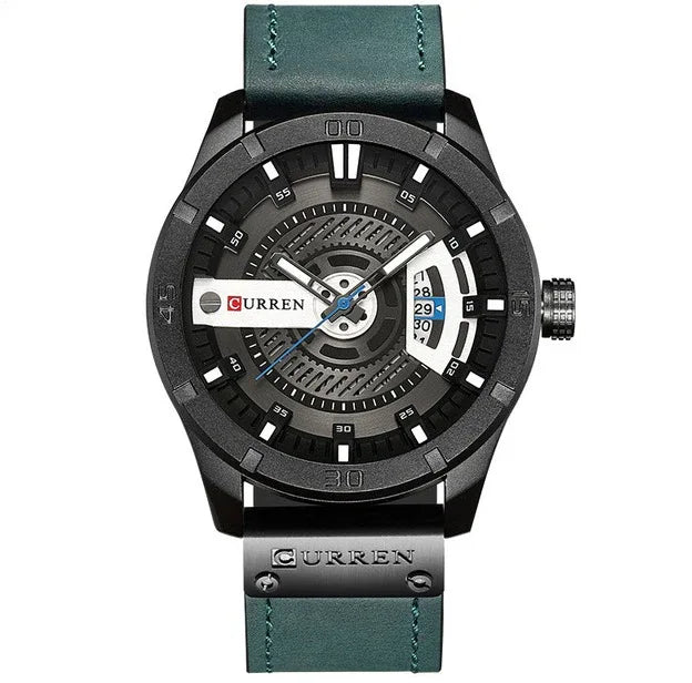 Men's 45mm Military Watch - Sher's Boutique