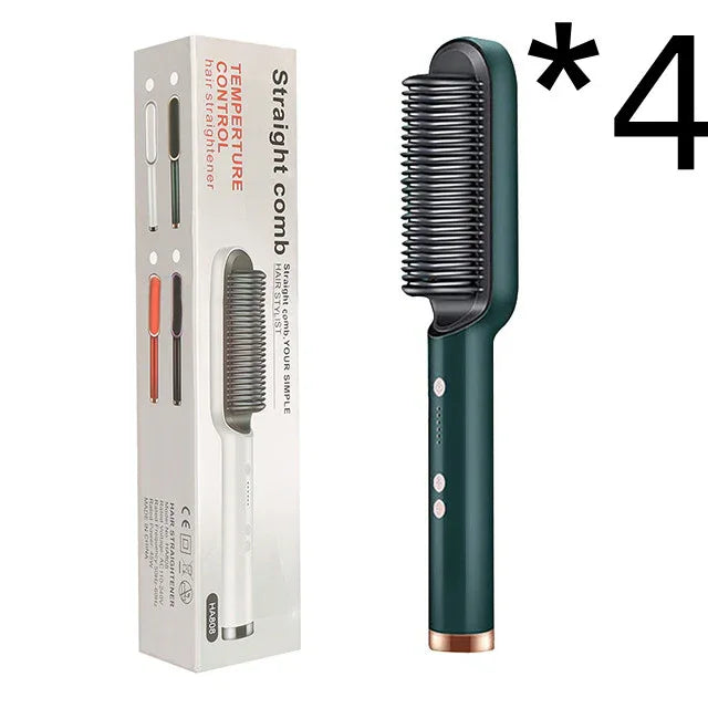 Hair Straightener Curling Brush - Sher's Boutique