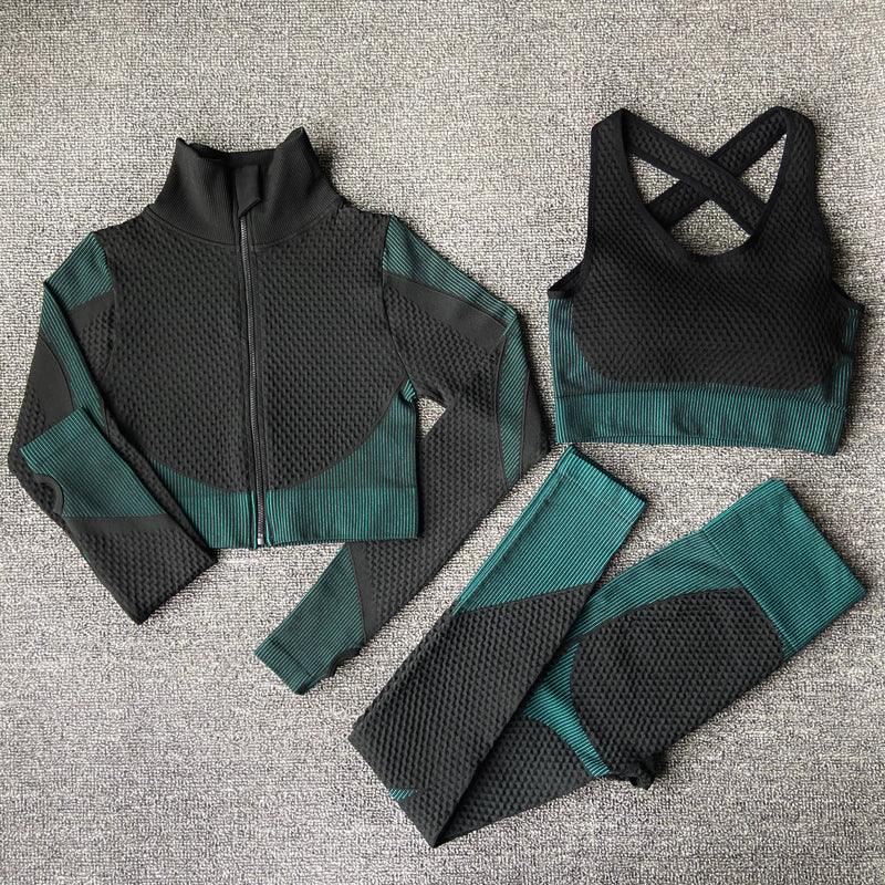 Nylon Spandex Women's Yoga Set - Sher's Boutique
