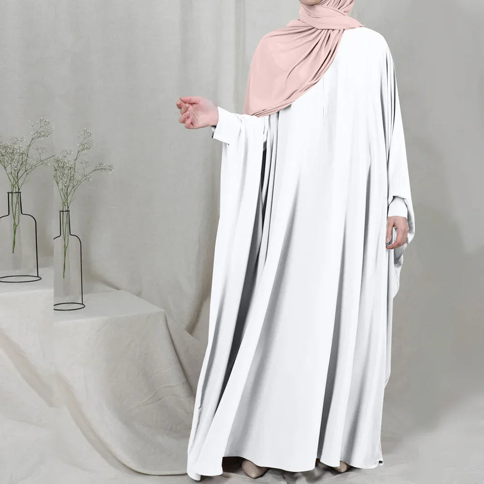 Polyester Embroidered Abaya - Sher's Boutique