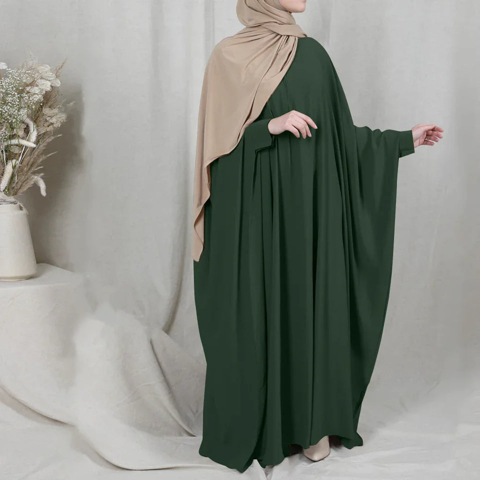 Polyester Embroidered Abaya - Sher's Boutique