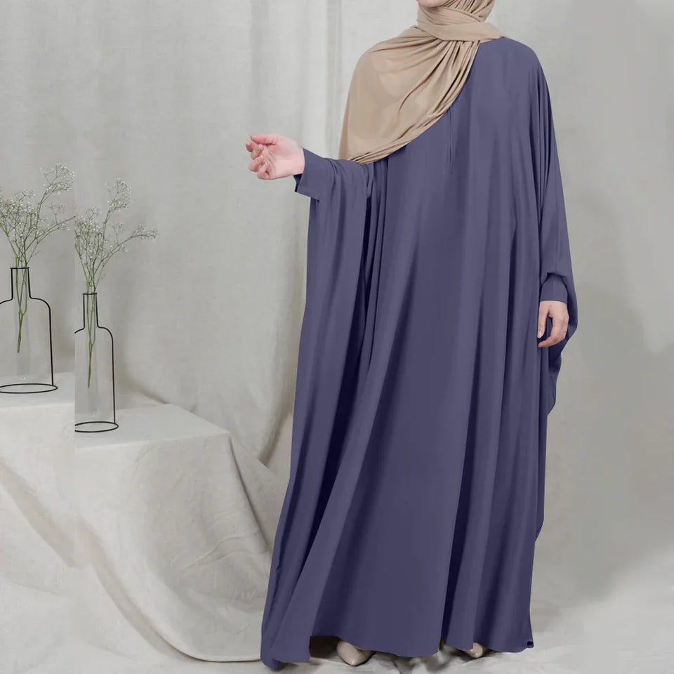 Polyester Embroidered Abaya - Sher's Boutique