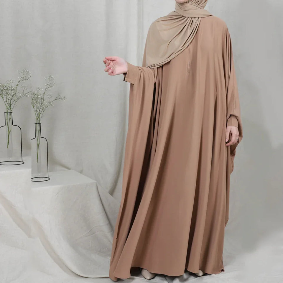 Polyester Embroidered Abaya - Sher's Boutique