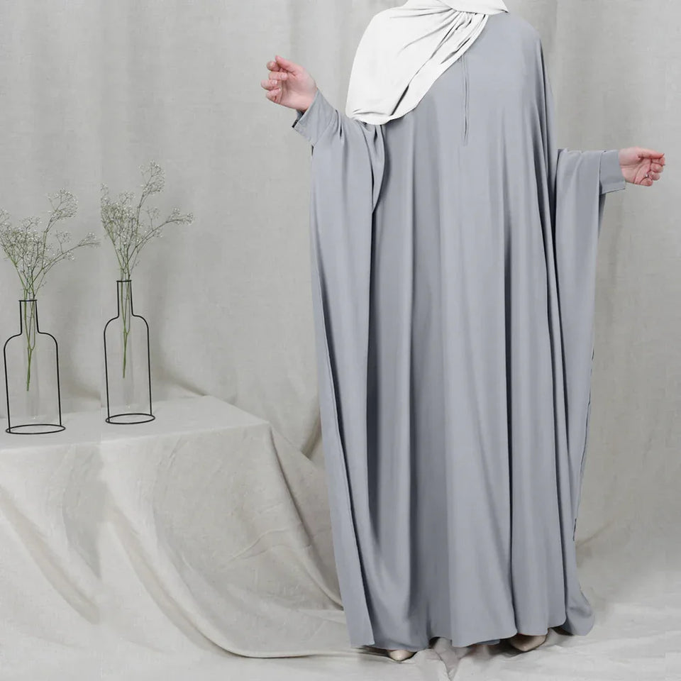 Polyester Embroidered Abaya - Sher's Boutique