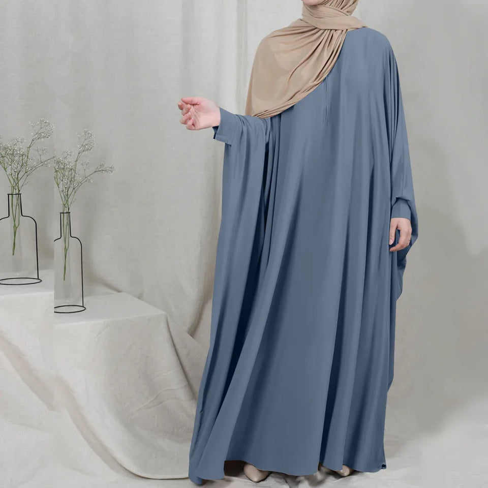 Polyester Embroidered Abaya - Sher's Boutique