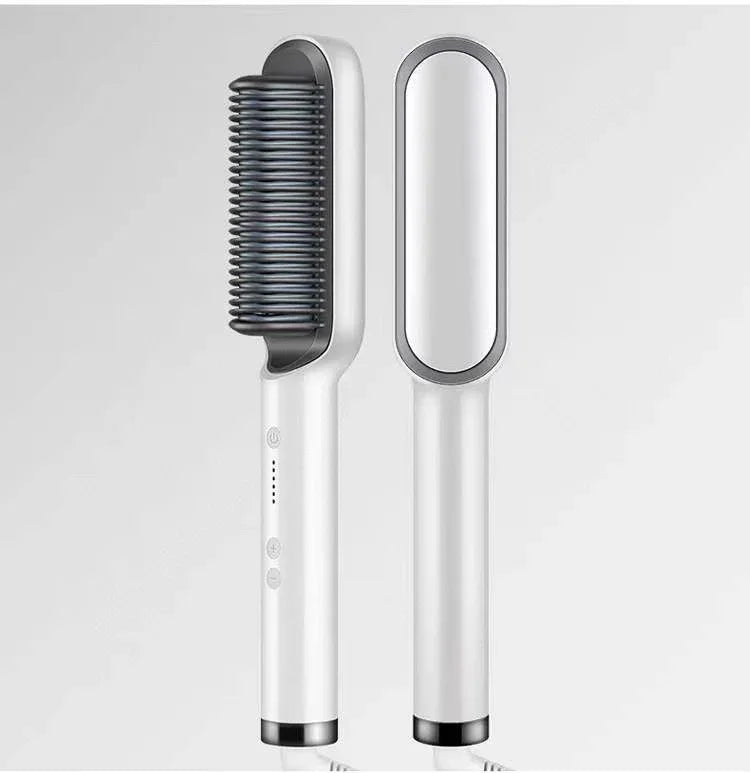 Hair Straightener Curling Brush - Sher's Boutique