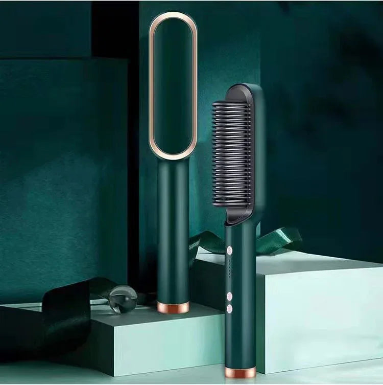 Hair Straightener Curling Brush - Sher's Boutique