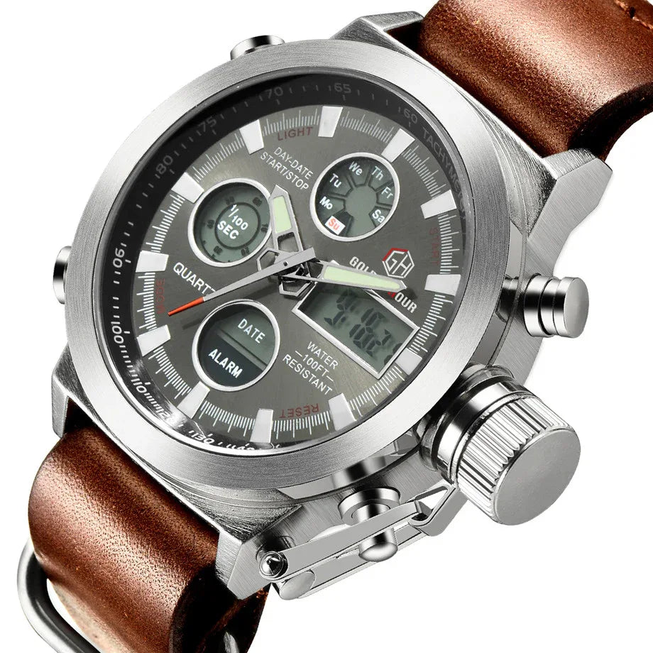 Men's LED Military Watch - Sher's Boutique