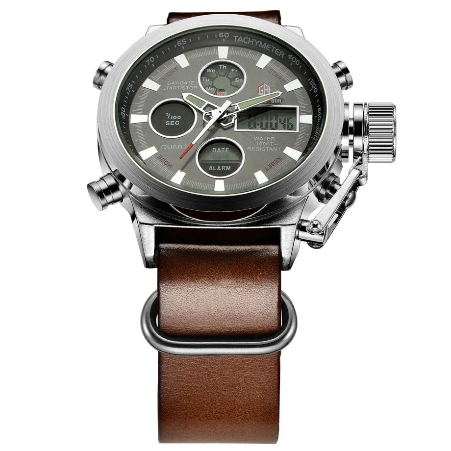 Men's LED Military Watch - Sher's Boutique