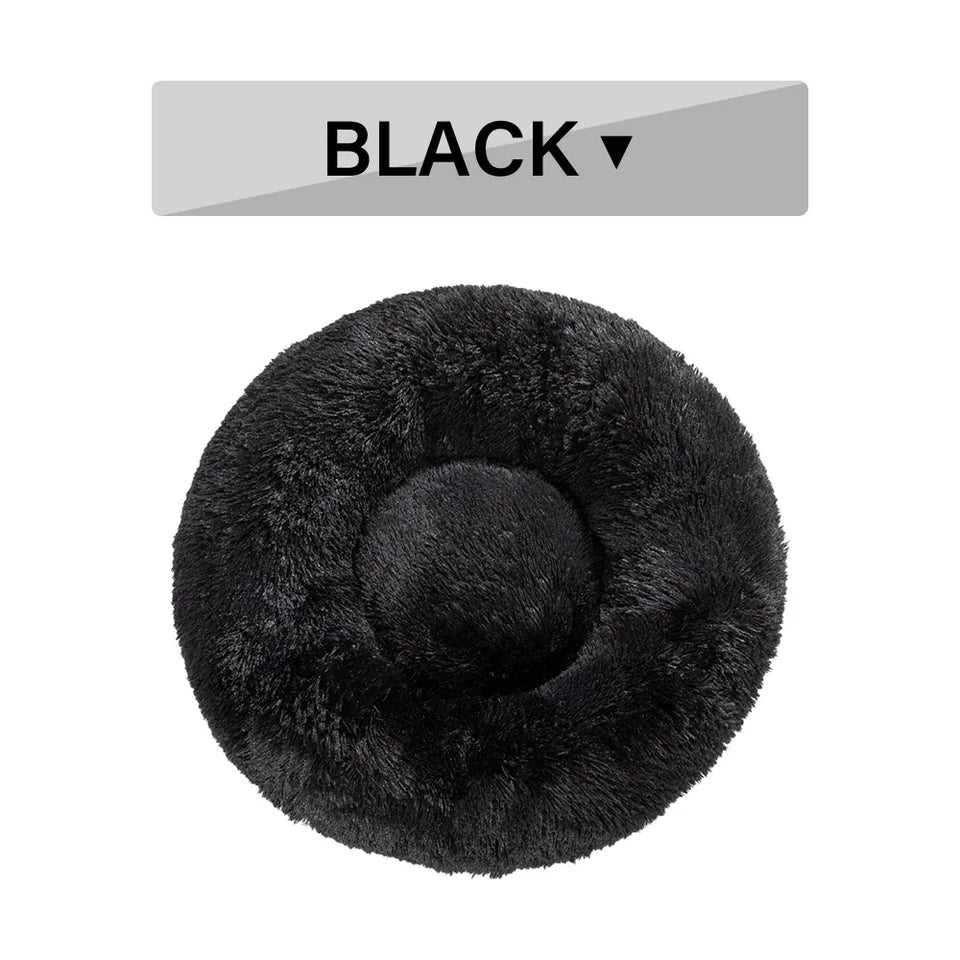 Fluffy Donut Dog Bed - Sher's Boutique