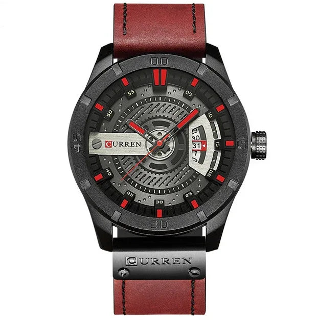 Men's 45mm Military Watch - Sher's Boutique