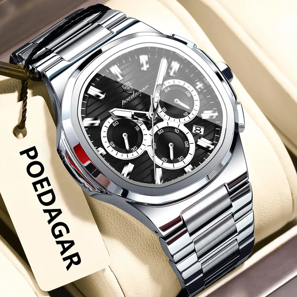 45mm Luminous Waterproof Watch - Sher's Boutique