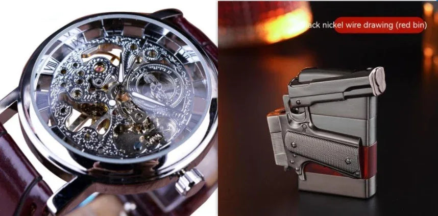 Men's Mechanical Watch 4cm - Sher's Boutique