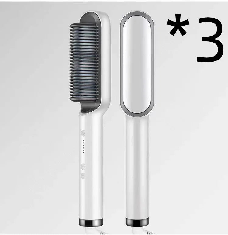 Hair Straightener Curling Brush - Sher's Boutique
