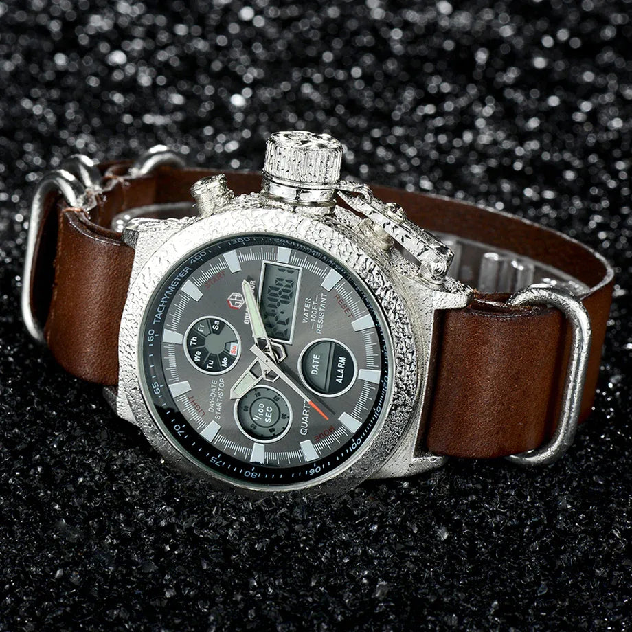 Men's LED Military Watch - Sher's Boutique