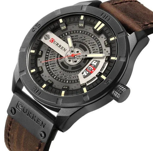 Men's 45mm Military Watch - Sher's Boutique