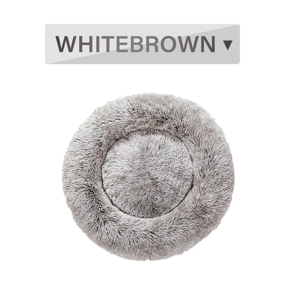 Fluffy Donut Dog Bed - Sher's Boutique