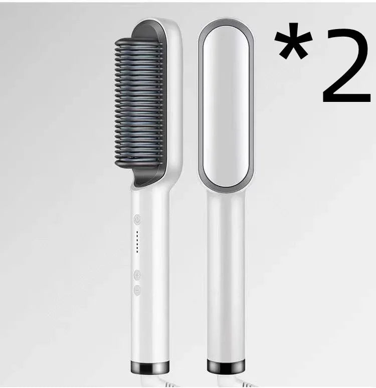Hair Straightener Curling Brush - Sher's Boutique