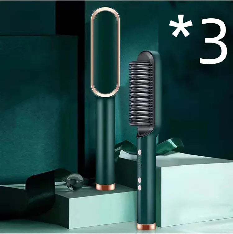 Hair Straightener Curling Brush - Sher's Boutique