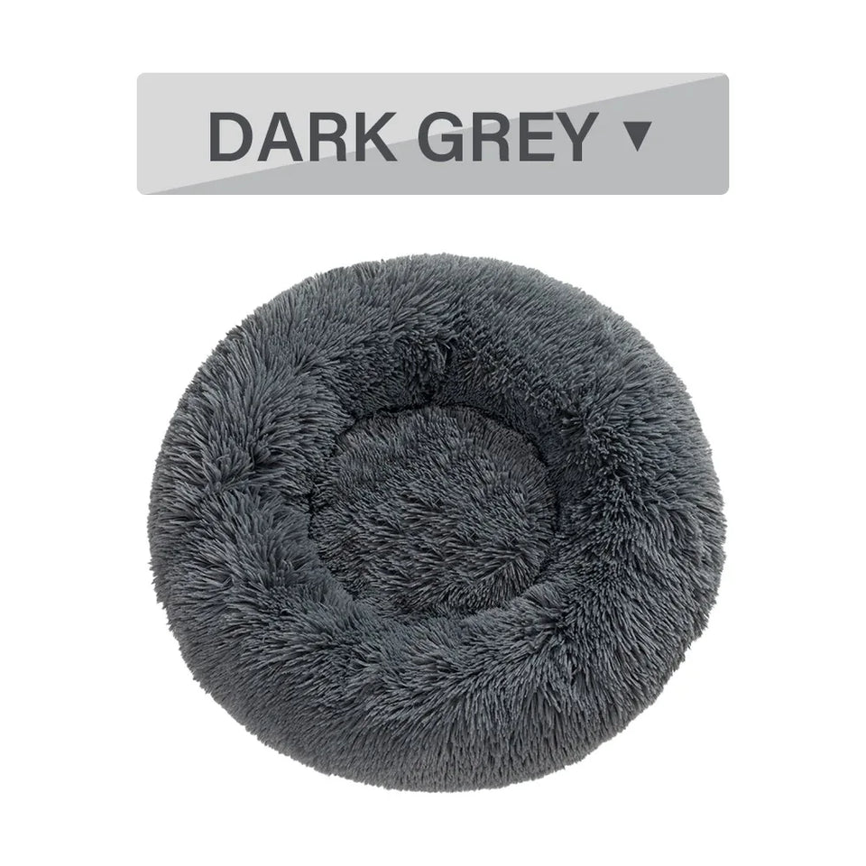 Fluffy Donut Dog Bed - Sher's Boutique