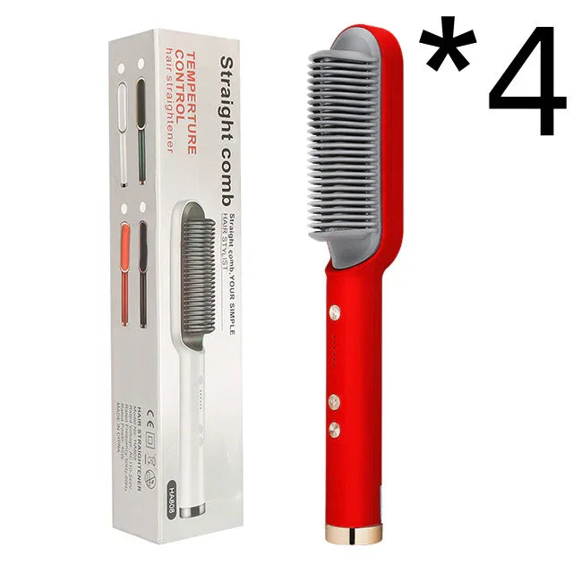 Hair Straightener Curling Brush - Sher's Boutique