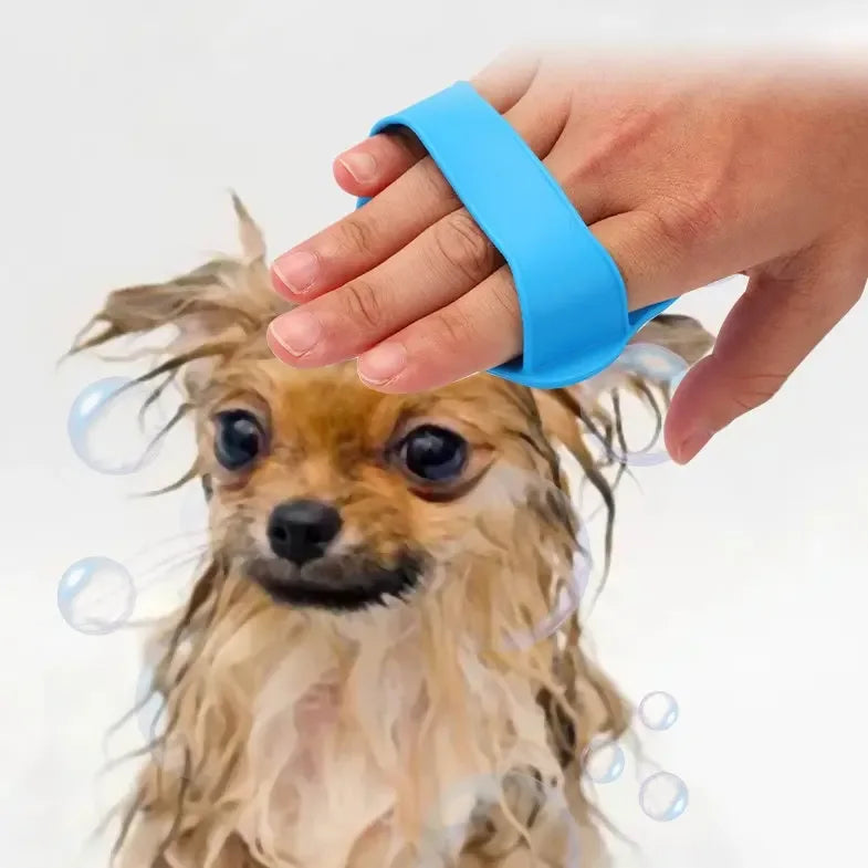Silicone Pet Massage Brush - Sher's Boutique
