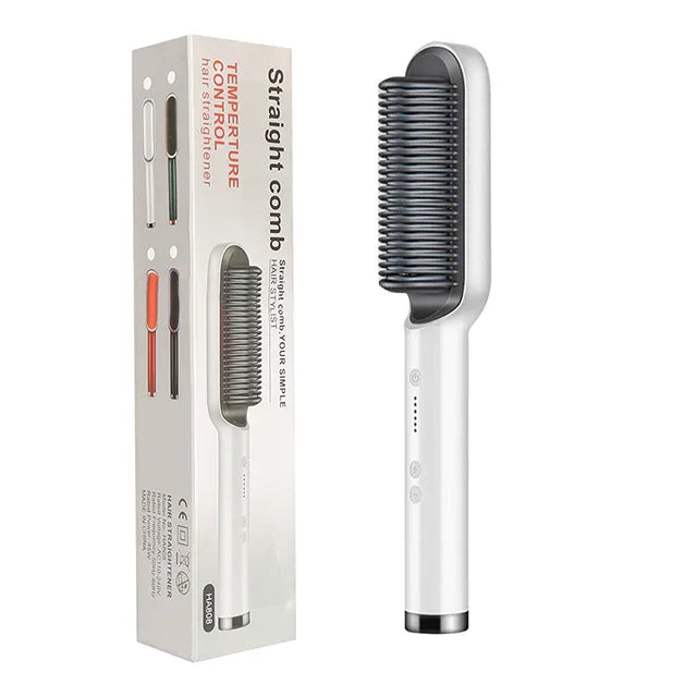 Hair Straightener Curling Brush - Sher's Boutique