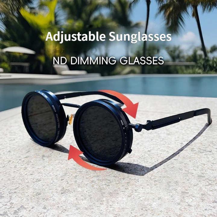 Round Metal Adjustable Glasses - Sher's Boutique