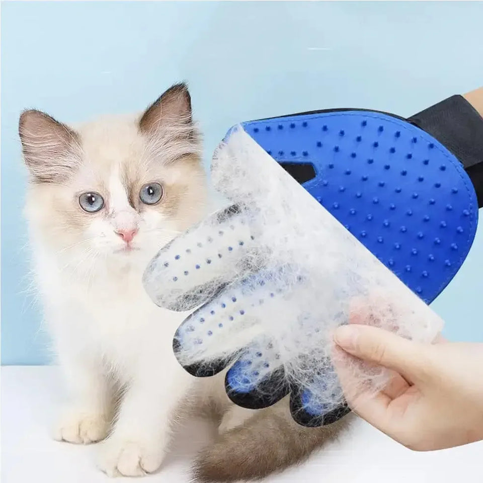 Pet Grooming Glove Brush - Sher's Boutique