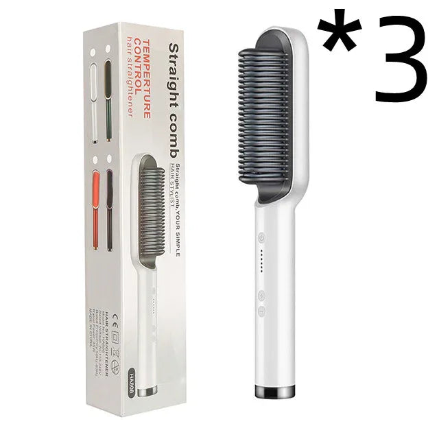 Hair Straightener Curling Brush - Sher's Boutique