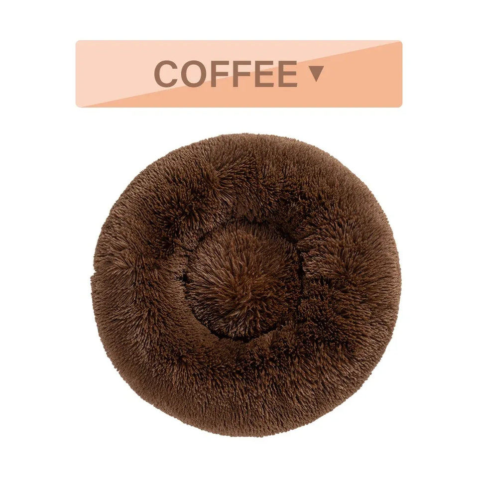 Fluffy Donut Dog Bed - Sher's Boutique
