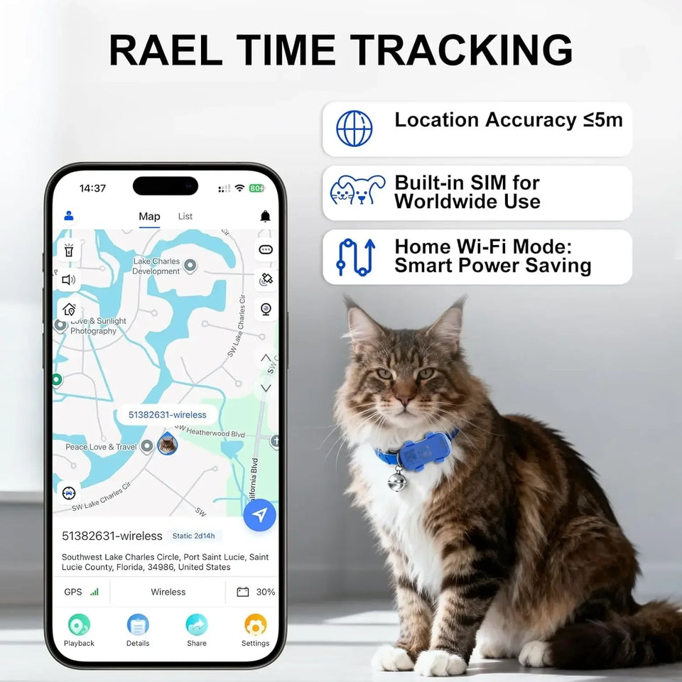 Pet GPS Tracker Real-Time - Sher's Boutique