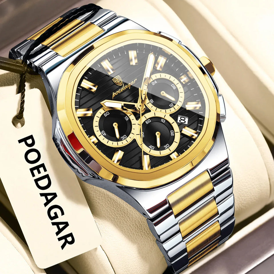 45mm Luminous Waterproof Watch - Sher's Boutique