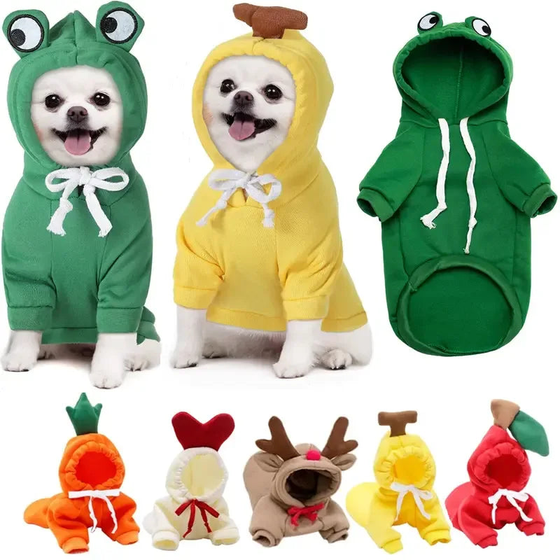 Dog Hoodie Winter Clothes - Sher's Boutique