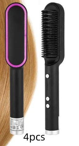 Hair Straightener Curling Brush - Sher's Boutique