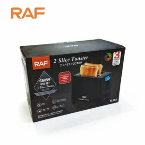 RAF - 2 Slice Toaster Ⓢ - Sher's Boutique